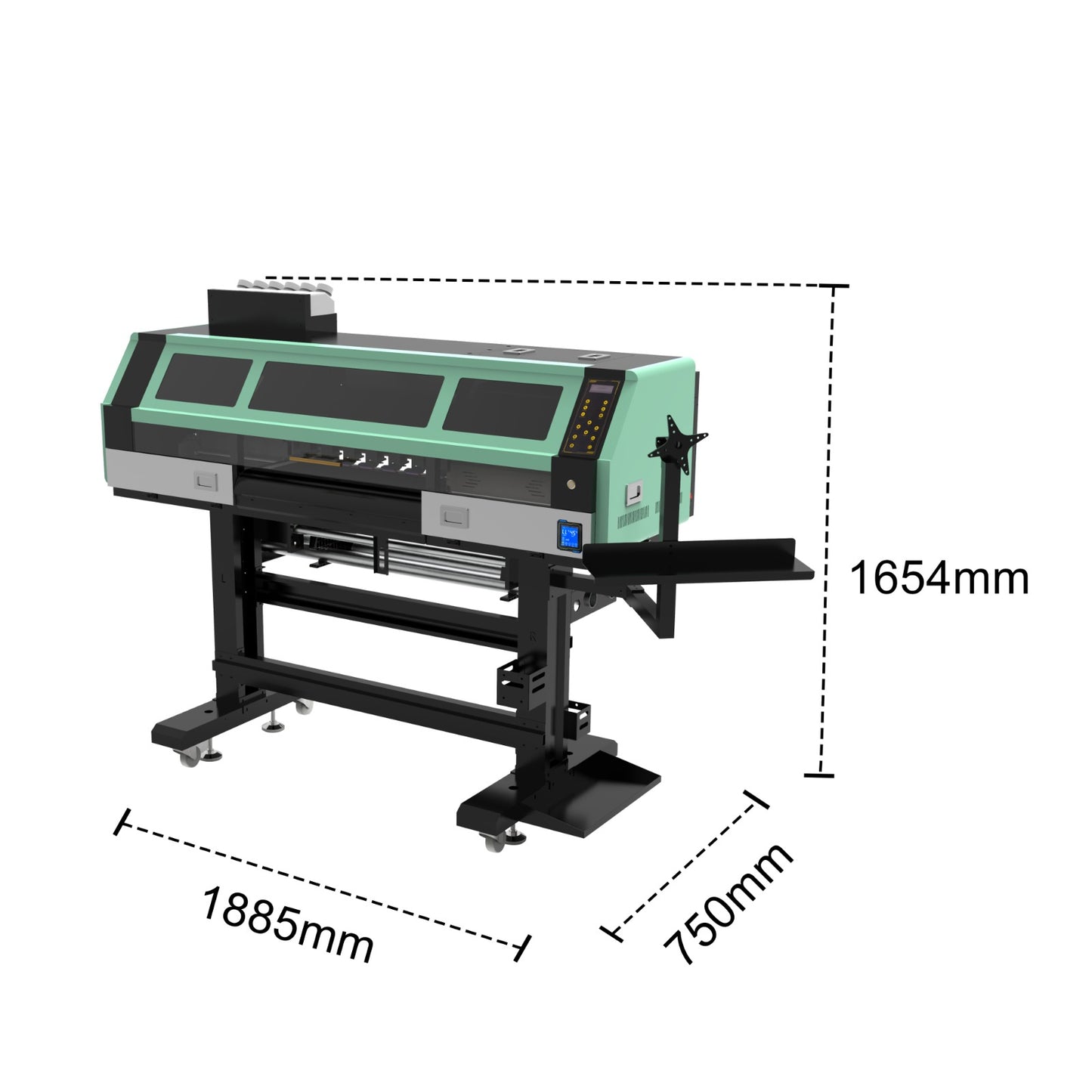 CaliDTF Pro Series: Advanced 60cm DTF Printer / Dryer Combo - (4) i3200 Heads